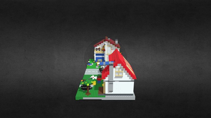 The Lego CITY VR 3D Model
