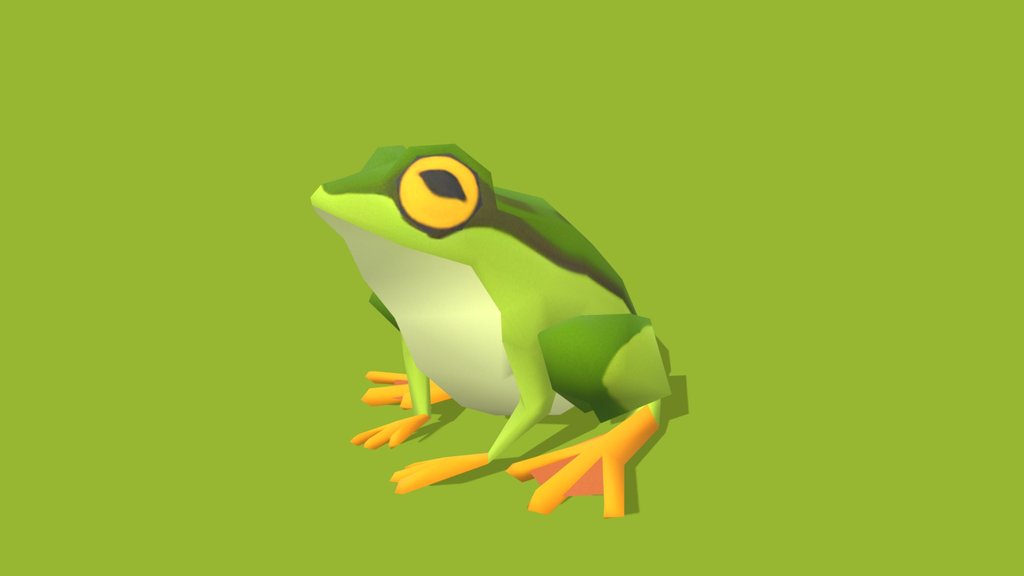Toon Frog - Animated