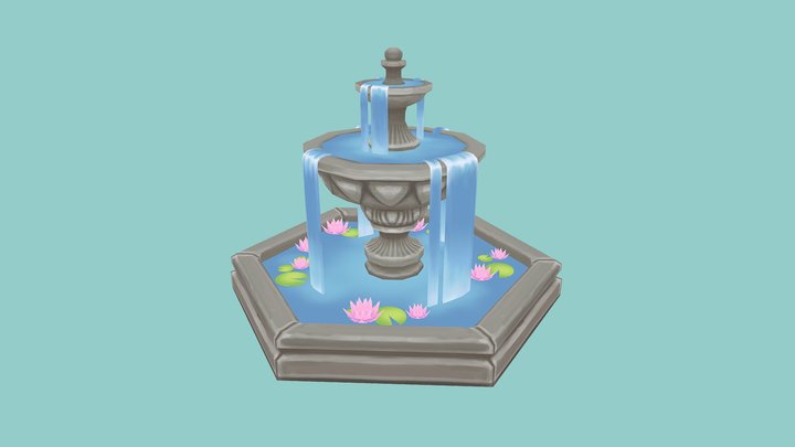 Fountain 3D Model