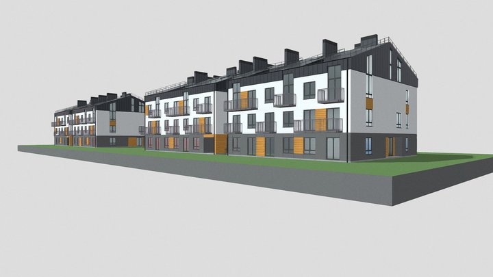 Дом для Васильково 2 3D Model