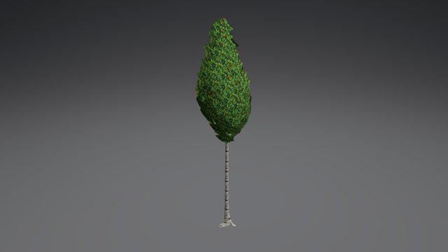 StylizedTree 01 3D Model