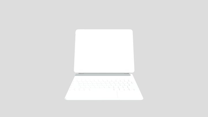 Ipad Smart keyboard 3D Model