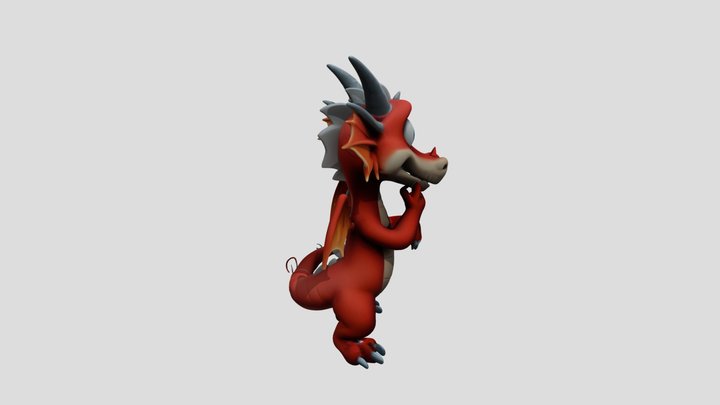 ドラゴン 3D Model