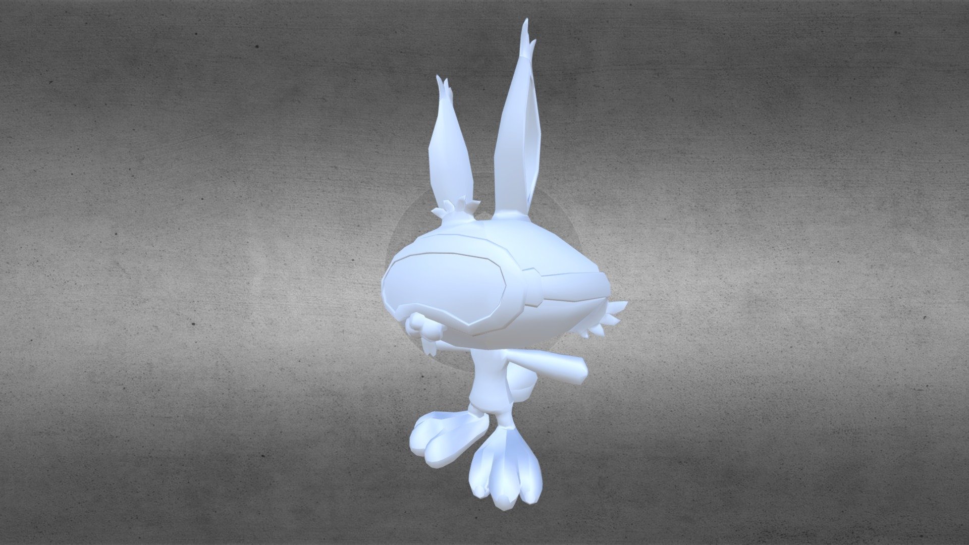 Rabbit - 3D model by vrodriguez3D (@vrodriguez12) [e3ad49a] - Sketchfab