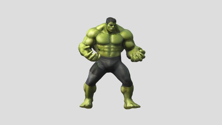hulk 3D Model