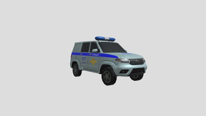 UAZ Patriot - PPS 3D Model
