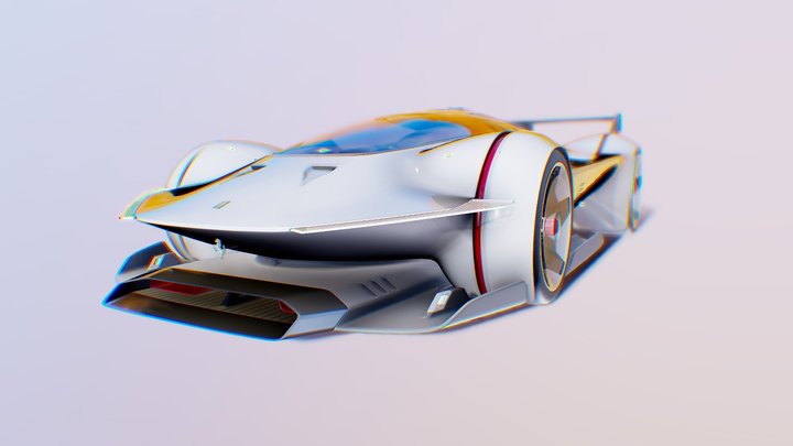 Ferrari Vision GT [ Thanks For 100 Followers ] 3D Model