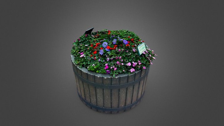 Flower bed - 花壇 #WWDC21Challenges 3D Model