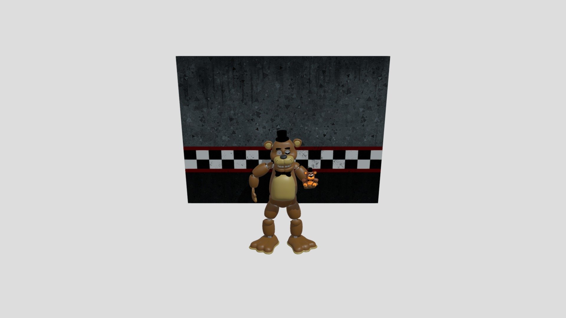 Freddy Fazbear  - Download Free 3D model by fnaf fan