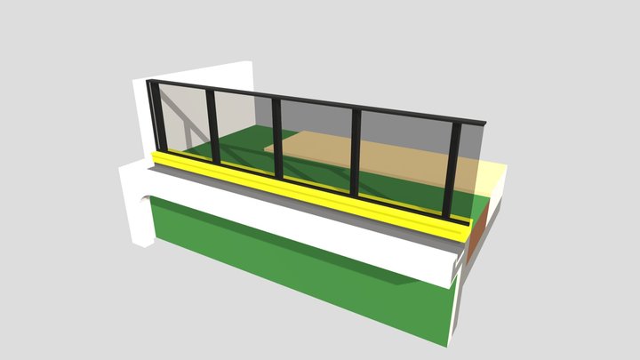 GUARDA-CORPO 3D Model