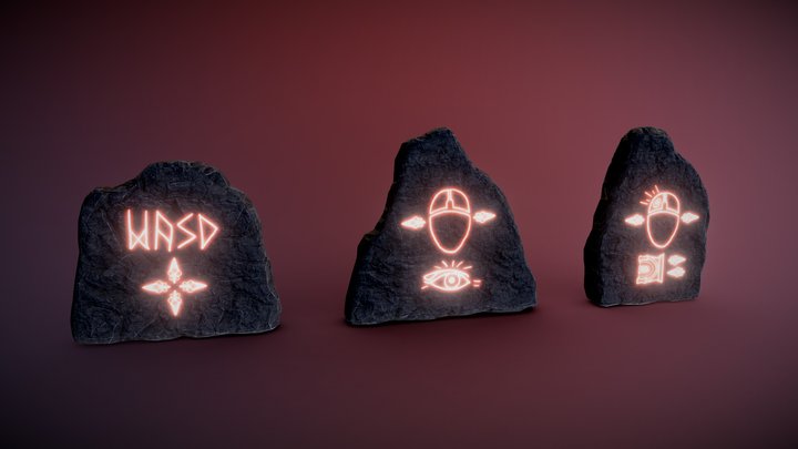 Tutorial Runestones 3D Model