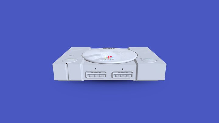 PS1 3D Model