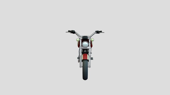 Motorcycle 3D Model