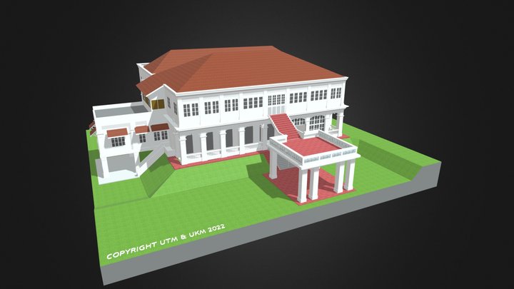 MUZIUM YANG DIPERTUA NEGERI MELAKA 3D Model