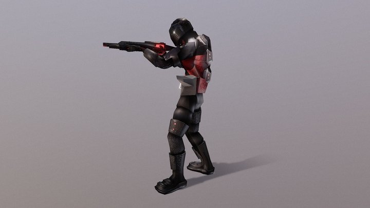 Specimen Aftermath: Enemy Human 1 3D Model