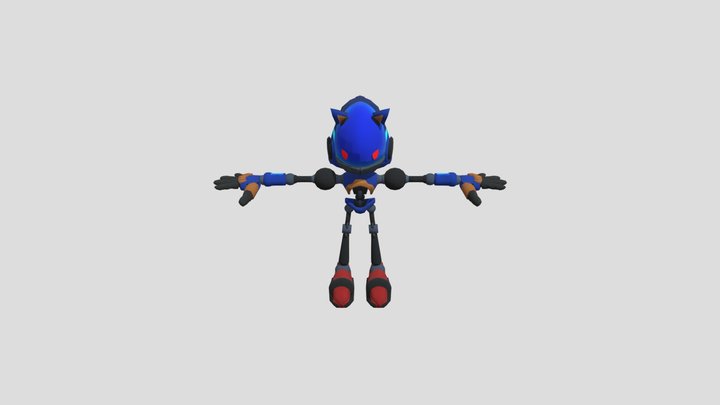 Chaos Sonic 3D Model
