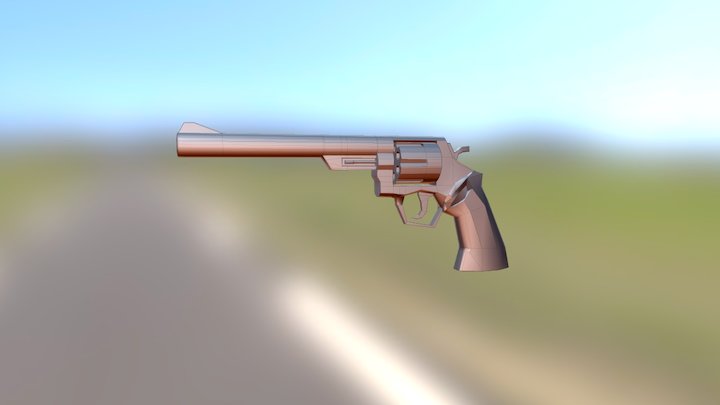 Magnum 44 3D Model