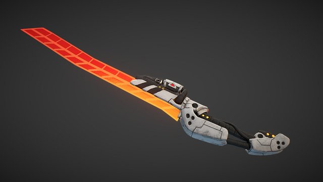 Avali Longblade 3D Model