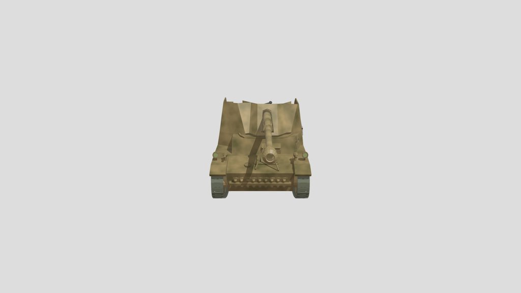 Low Poly Sdkfz 131 Marder Ii