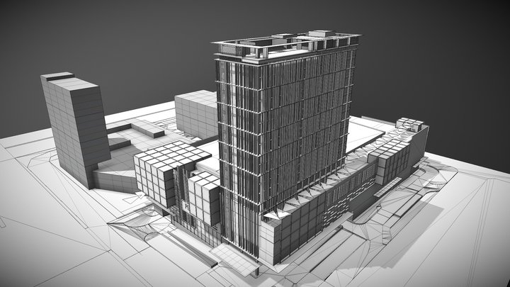 Proposed Perling Mall, Johore 3D Model