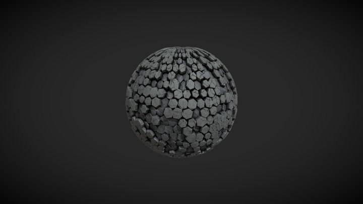 Basalt Up Procedural Material ⛏🗿 3D Model