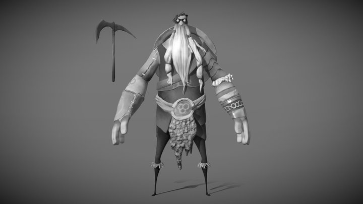 Viking 3D Model