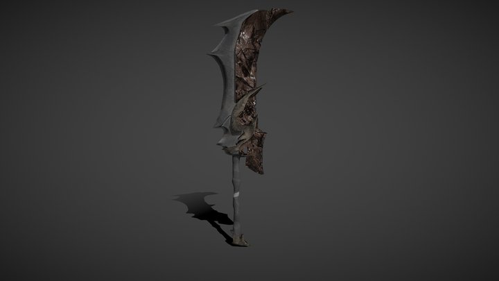 Sword Rock 3D Model