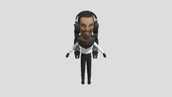 Berserker_Mutant_Toilet_1 3D Model