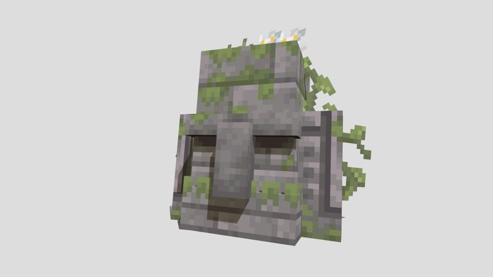 Jungle Golem 3D Model