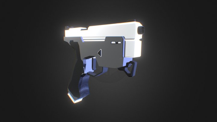 Pistol concept 3D Model