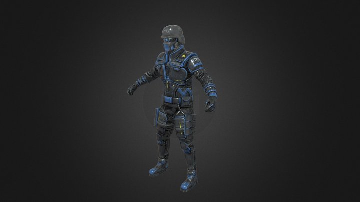 HORZINE ELITE BLUE – Modello 3D gratuito STL