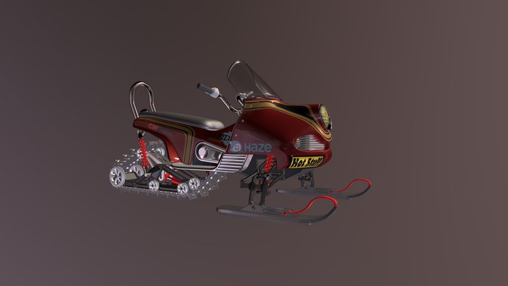 SnOldmobile 3D Model