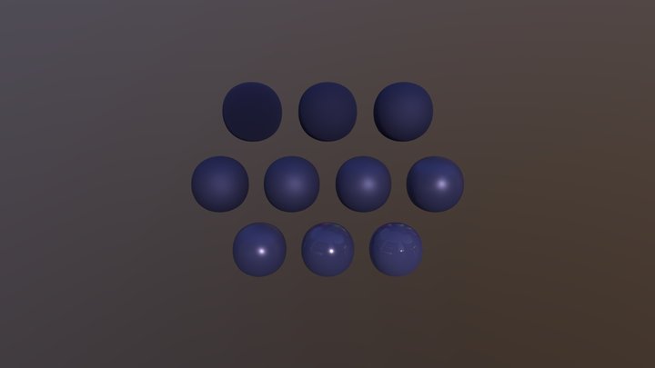 Sphere Shaders 3D Model