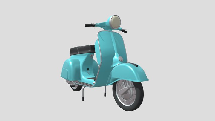 Vespa 200 Rally 3D Model