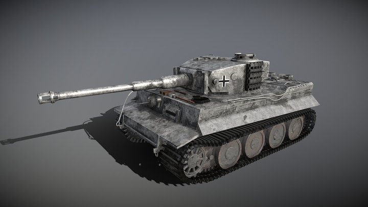 Pz.Kpfw.VI Tiger I 3D Model