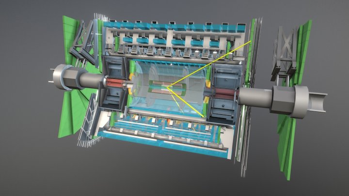 CERN ATLAS Detector 3D Model