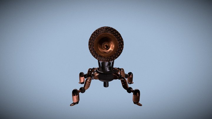 Mecha_Test_sketchfab 3D Model