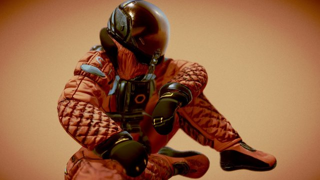 Sitting 3D Model