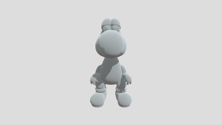 SNES Yoshi - Download Free 3D model by itsLeoDraggo4