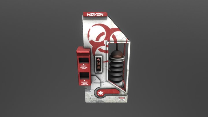 Haven Dispenser 3D Model