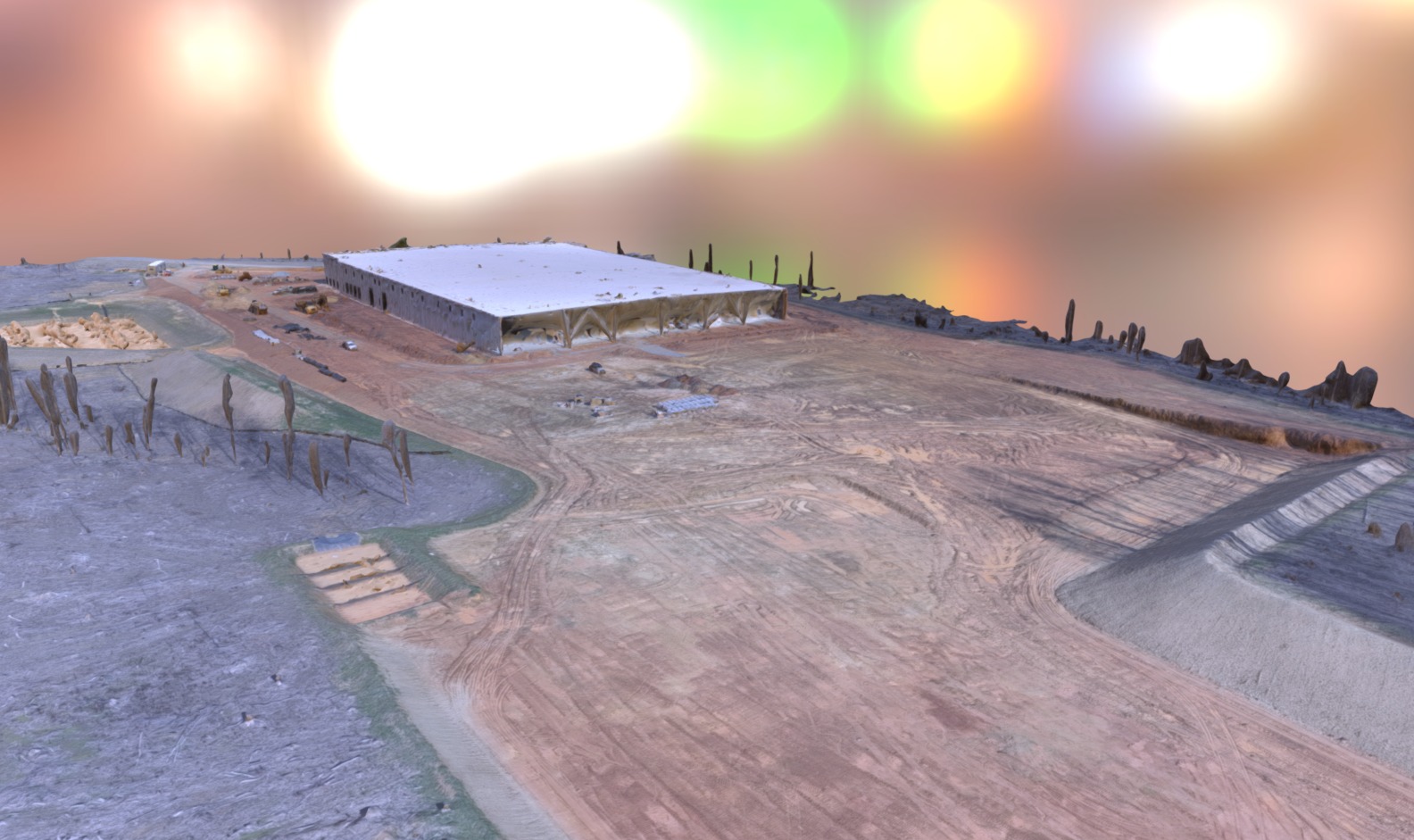 NCCP Simplified 3D Mesh 3D model by Sacks Surveying & Mapping