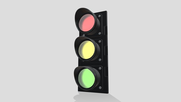 Traffic Light 3D Model