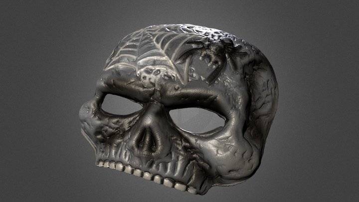 Halloween Mask 3D Model