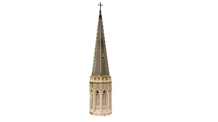 (HEAVY) Campanario Iglesia San Ignacio 3D Model