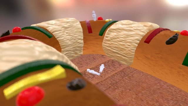 Rosca de Reyes – Modello 3D gratuito STL