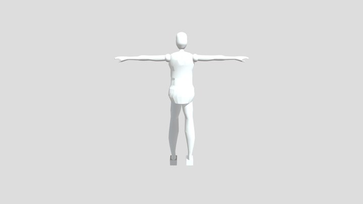 Sakura_Robot_MartiParlade 3D Model