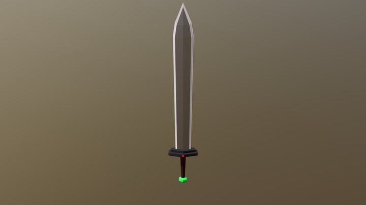 RPG Sword 3D Model