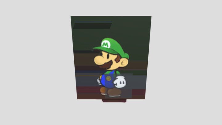 GameCube - Paper Mario The Thousand-Year Door - 3D Model
