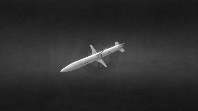 AGM-88 HARM 3D Model