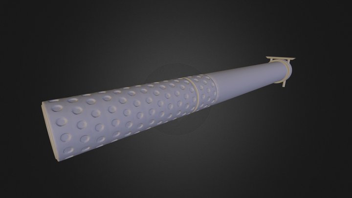 Supressor Long 3D Model